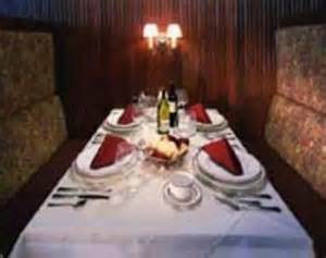 Booth in dining room